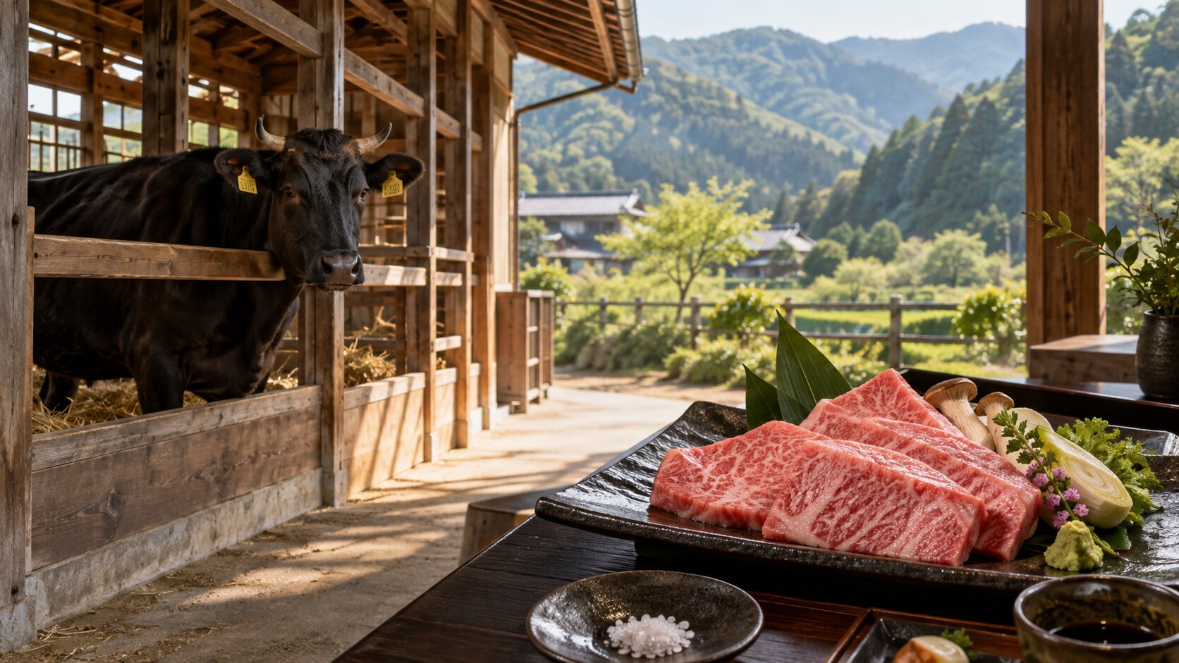 A private Wagyu farm experience in Hyogo