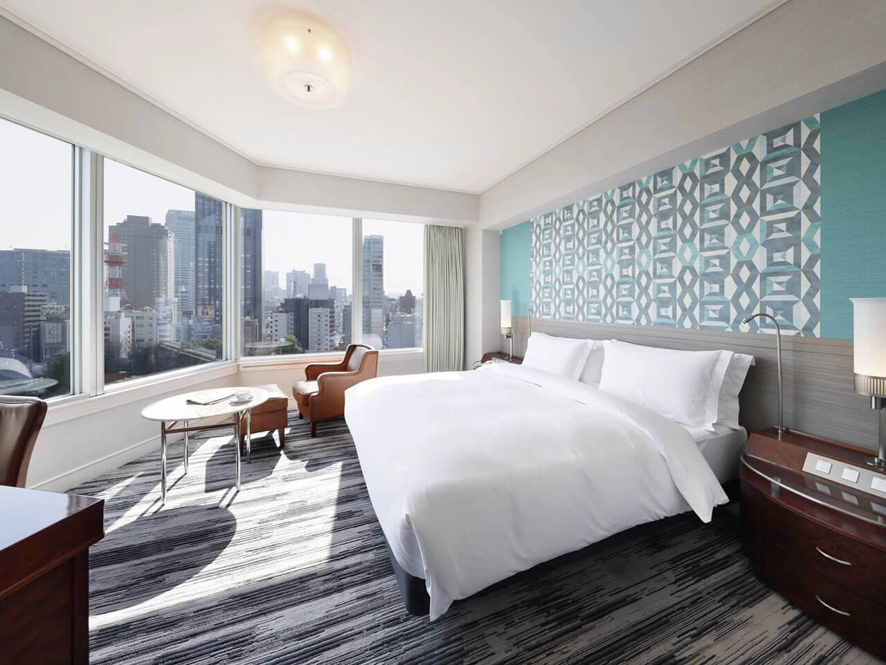 Guest room at The Prince Park Tower Tokyo